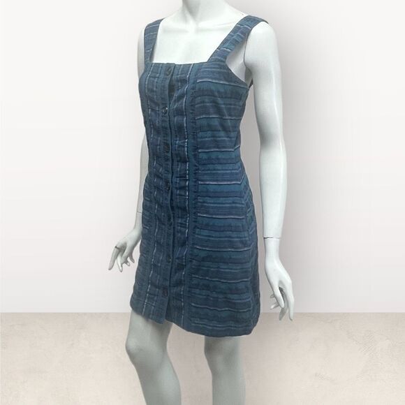 Roxy 100% Cotton Button Front Plaid Preppy Academia School Girl - Picture 5 of 9